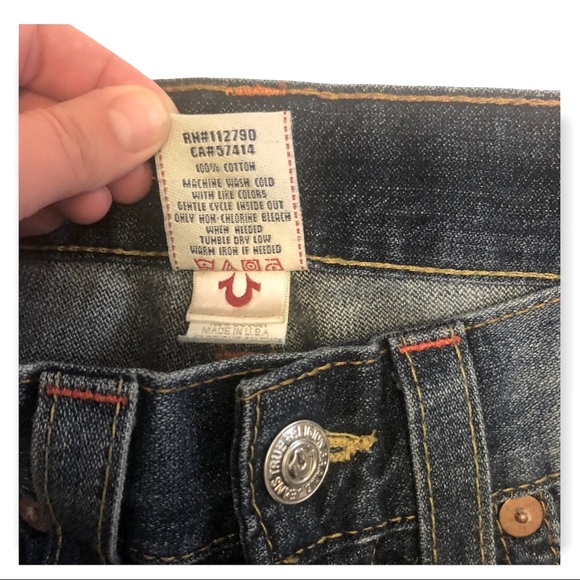 TRUE RELIGION MENS JEANS - ROCCO - Size 30 - Picture 5 of 8